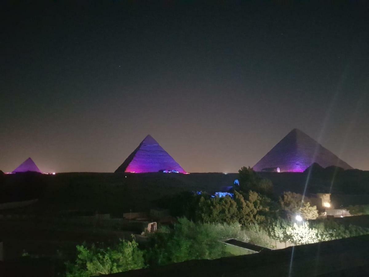 Sphinx Palace Pyramids View Inn Kafret el-Gabal Exterior foto